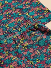 White Stuff Blue Sealife Short Pyjama Set - Image 3 of 3
