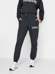 PixieGirl Petite Blue 'Colorado' Slogan Joggers - Image 2 of 4