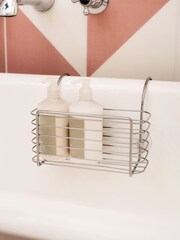 BlissHome Chrome Over the Bath Basket - Image 1 of 3