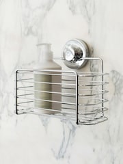 BlissHome Chrome LOCK n ROLL Rectangular Basket - Image 1 of 3