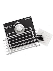BlissHome Chrome LOCK n ROLL Rectangular Basket - Image 3 of 3