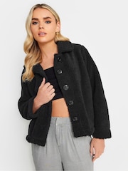 PixieGirl Petite Black Teddy Fleece - Image 1 of 5