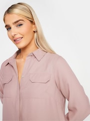 M&Co Pink Utility Shirt - Image 4 of 4