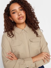M&Co Cream Utility Shirt - Image 4 of 4