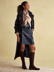 Joules Edith Oat Frill Neck Jumper - Image 5 of 6