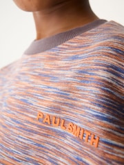 Paul Smith Junior Boys Multi Space Dyed Crew Neck Sweatshirt - Image 3 of 7