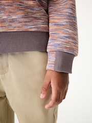 Paul Smith Junior Boys Multi Space Dyed Crew Neck Sweatshirt - Image 4 of 7