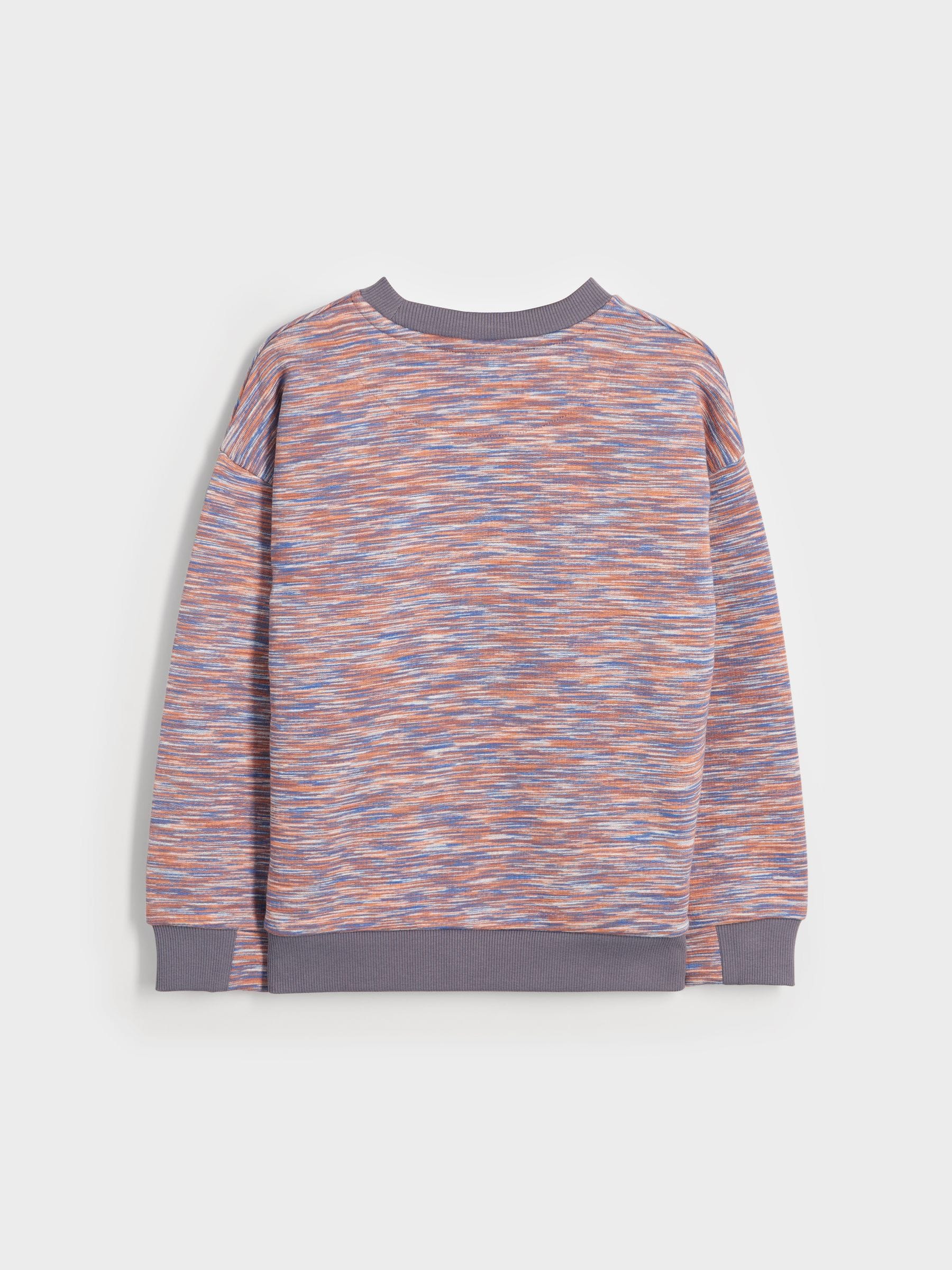 Buy Paul Smith Junior Boys Multi Space Dyed Crew Neck Sweatshirt