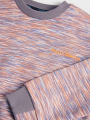 Paul Smith Junior Boys Multi Space Dyed Crew Neck Sweatshirt - Image 7 of 7