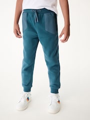Paul Smith Junior Boys Mid Blue Nylon Pocket Joggers - Bild 1 von 14