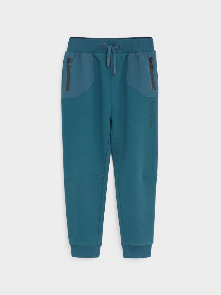 Pantalon de jogging de poche en nylon Bleu moyen Paul Smith junior pour garçon - Image 10 of 14