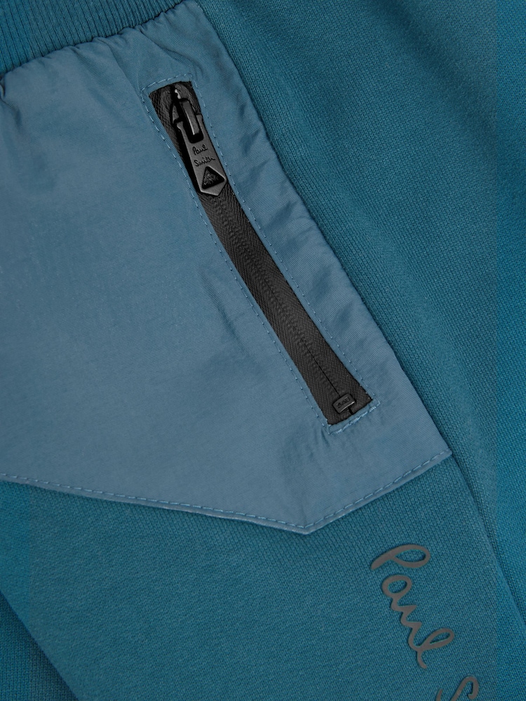 Paul Smith Junior dečki Mid modra Nylon Pocket lahke hlače za prosti čas - Slika 14 iz 14 Paul Smith Junior dečki Mid modra Nylon Pocket lahke hlače za prosti čas - Slika 14 iz 14