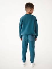 Paul Smith Junior Boys Mid Blue Nylon Pocket Joggers - Bild 4 von 14