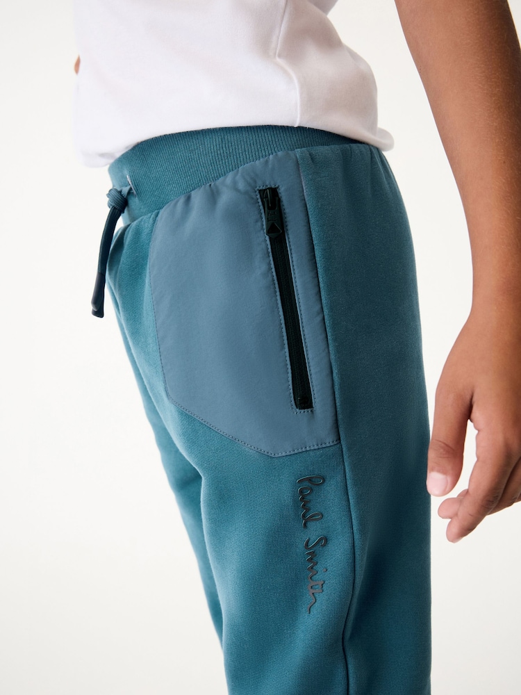 Pantalon de jogging de poche en nylon Bleu moyen Paul Smith junior pour garçon - Image 5 of 14