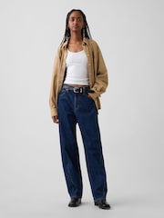 Gap Beige Denim Big Shirt - Image 3 of 4