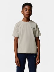Gris - T-shirt Paul Smith Junior garçon oversize à manches courtes et imprimé emblématique - Image 2 de 10