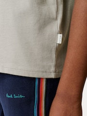 Gris - T-shirt Paul Smith Junior garçon oversize à manches courtes et imprimé emblématique - Image 5 de 10