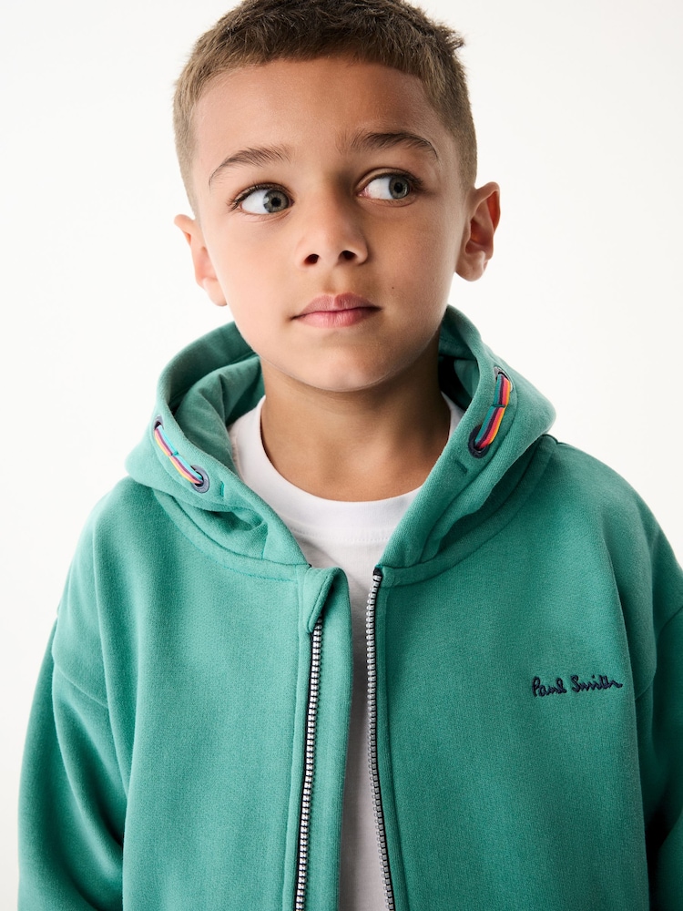 Vert - Veste zippée Paul Smith junior Signature garçon - Image 11 of 15