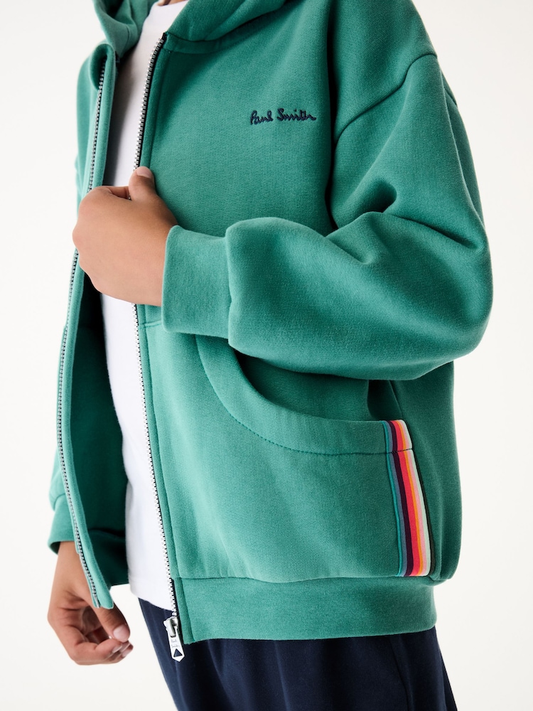Vert - Veste zippée Paul Smith junior Signature garçon - Image 14 of 15