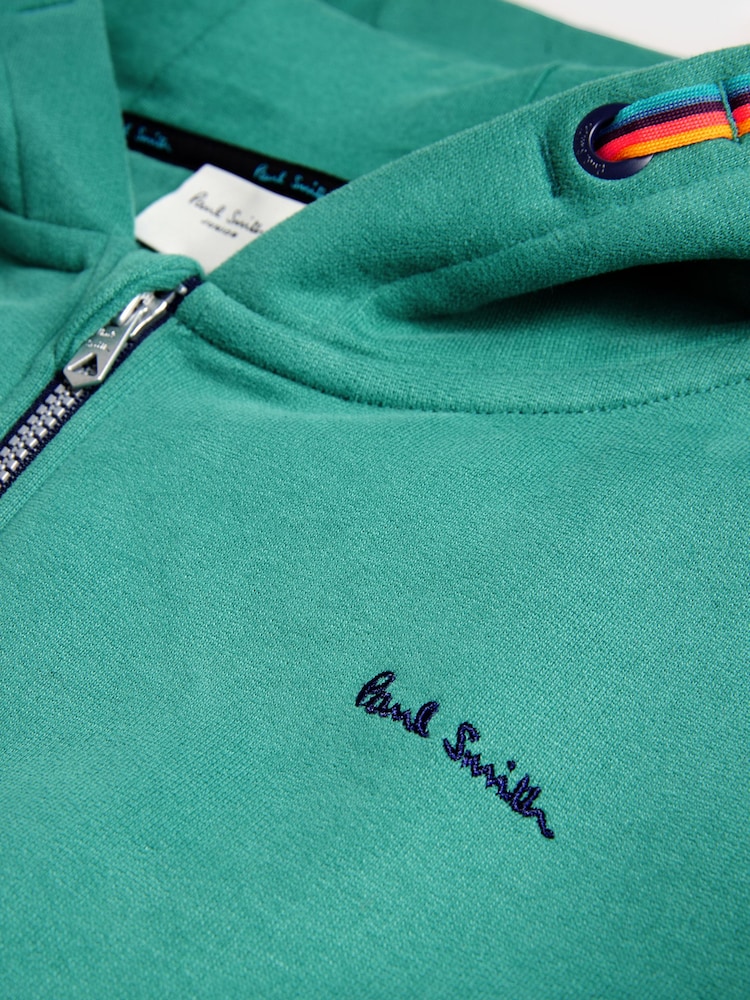 Vert - Veste zippée Paul Smith junior Signature garçon - Image 3 of 15
