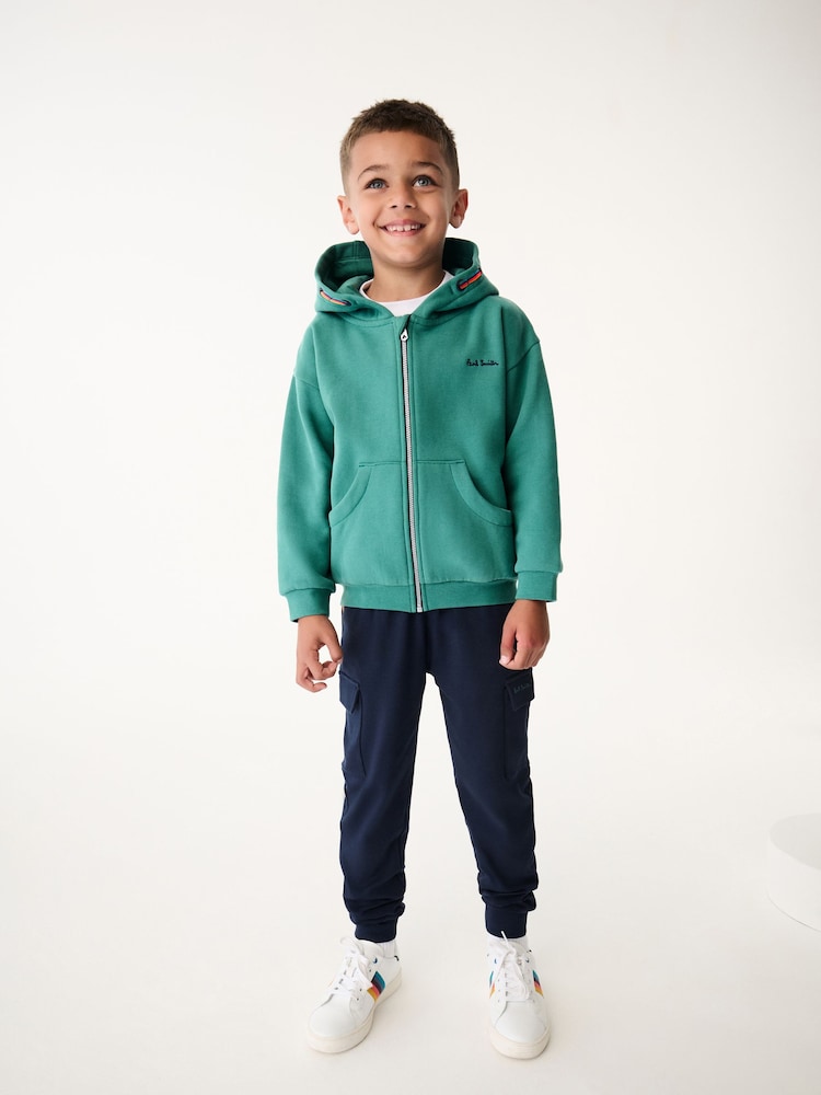 Vert - Veste zippée Paul Smith junior Signature garçon - Image 7 of 15
