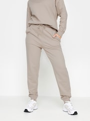 Natural - Pantalones de chándal con bajos ajustados de PixieGirl Petite - Imagen 2 de 4