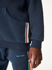 marine - Veste zippée Paul Smith junior Signature garçon - Image 7 de 11