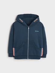 marine - Veste zippée Paul Smith junior Signature garçon - Image 8 de 11