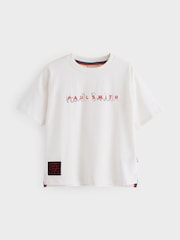 Paul Smith Junior Boys Oversized Short Sleeve Iconic Print T-Shirt - Image 7 of 10