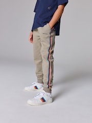 Gris - Paul Smith Junior Boys Artist Stripe Joggers - Imagen 1 de 10