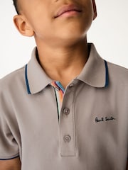 Paul Smith Junior Boys Short Sleeve Signature Polo Shirt - Image 3 of 8