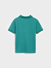 Paul Smith Junior Boys Short Sleeve Signature Polo Shirt - Image 8 of 12