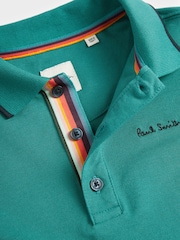Paul Smith Junior Boys Short Sleeve Signature Polo Shirt - Image 9 of 12