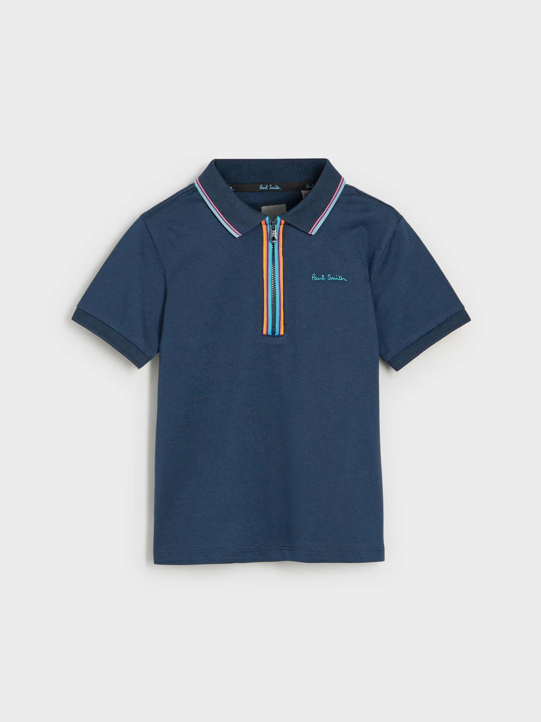 Buy Paul Smith Junior Boys Short Sleeve Artist Quarter Zip