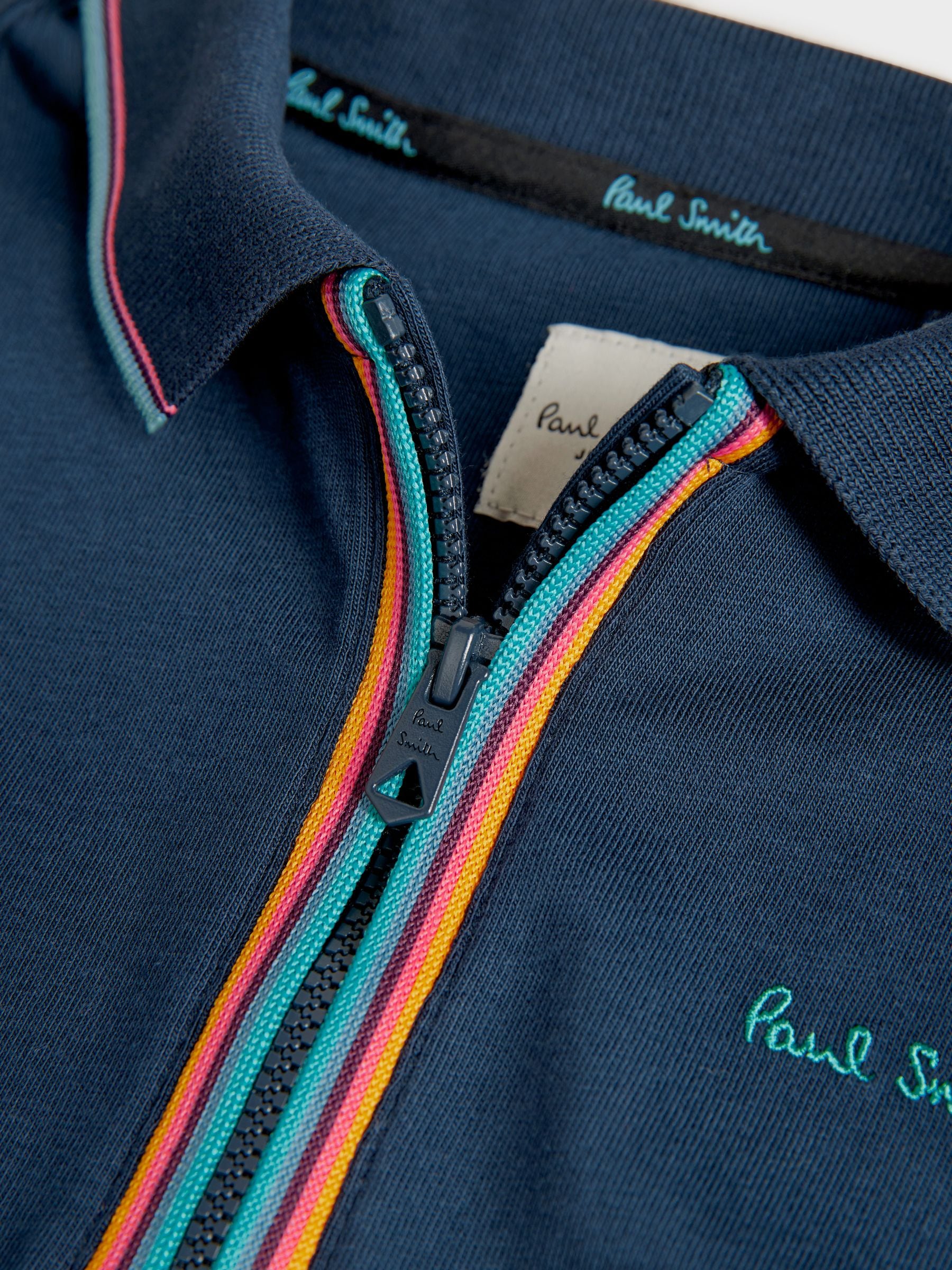 Buy Paul Smith Junior Boys Short Sleeve Artist Quarter Zip