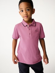 Paul Smith Junior Boys Short Sleeve Signature Polo Shirt - Image 1 of 8
