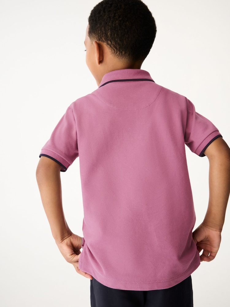 Paul Smith Junior Boys Short Sleeve Signature Polo Shirt - Image 2 of 8