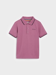 Paul Smith Junior Boys Short Sleeve Signature Polo Shirt - Image 4 of 8