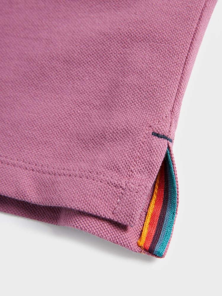 Paul Smith Junior Boys Short Sleeve Signature Polo Shirt - Image 8 of 8