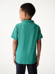 Paul Smith Junior Boys Short Sleeve Signature Jacquard Polo Shirt - Image 2 of 8
