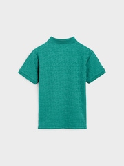 Paul Smith Junior Boys Short Sleeve Signature Jacquard Polo Shirt - Image 5 of 8