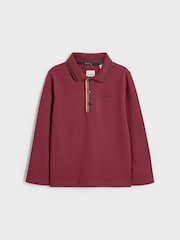 Paul Smith Junior Boys Long Sleeve Signature Polo Shirt - Image 1 of 7