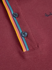 Paul Smith Junior Boys Long Sleeve Signature Polo Shirt - Image 4 of 7