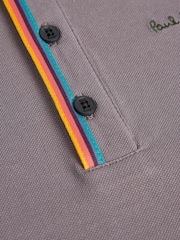 Paul Smith Junior Boys Long Sleeve Signature Polo Shirt - Image 9 of 11