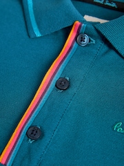 Paul Smith Junior Boys Long Sleeve Signature Polo Shirt - Image 7 of 7