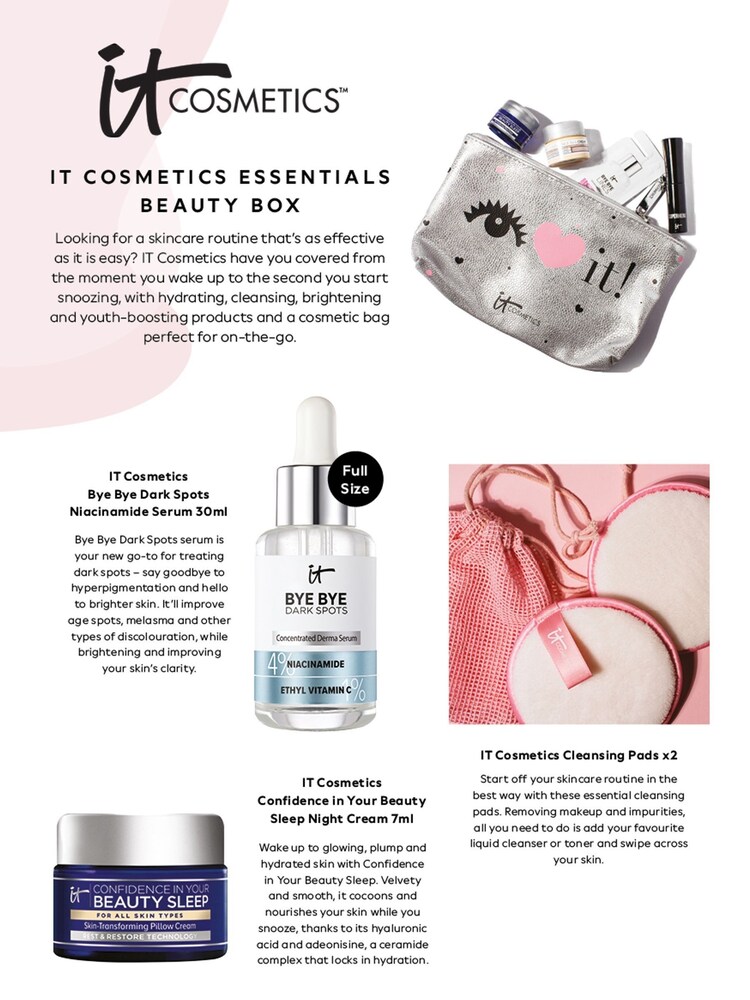 IT Cosmetics Essentials Beauty Box (Worth £52.50) - Image 2 of 3 IT Cosmetics Essentials Beauty Box (Worth £52.50) - Image 2 of 3