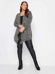 Yours Curve Turquoise Blue Jersey Cardigan - Image 2 of 4