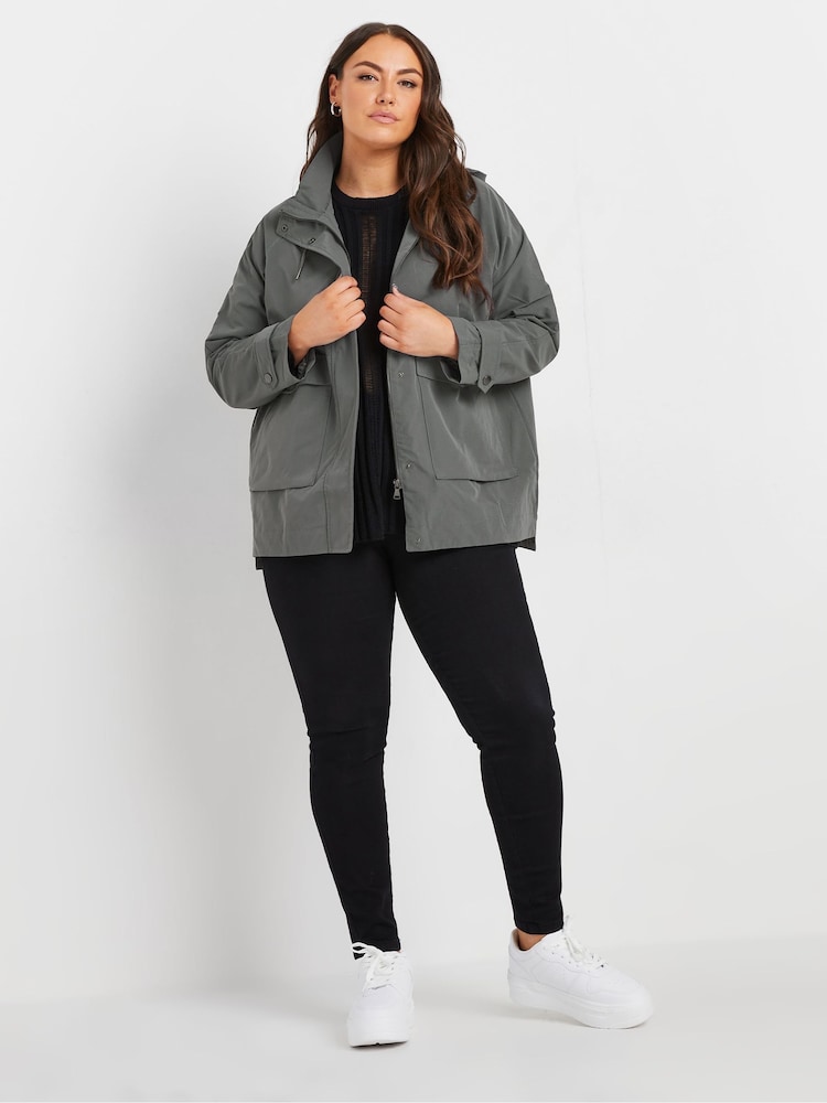 Yours Curve Raglan lettvektsjakke - Bilde 5 av 5