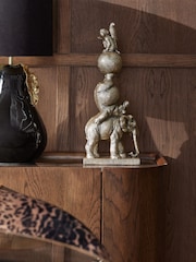 Gold Stacked Safari Animal Ornament - Image 1 of 7