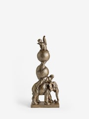 Gold Stacked Safari Animal Ornament - Image 5 of 7